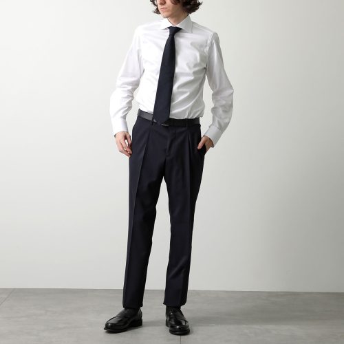 フィナモレ(Finamore) ドレスシャツ ブロード カッタウェイ LUIGI MILANO