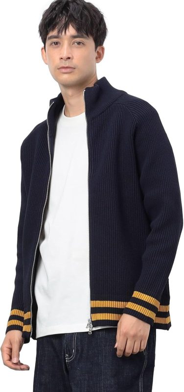 コムサコミューン(COMME CA COMMUNE) ウォッシャブル ドライバーズニット