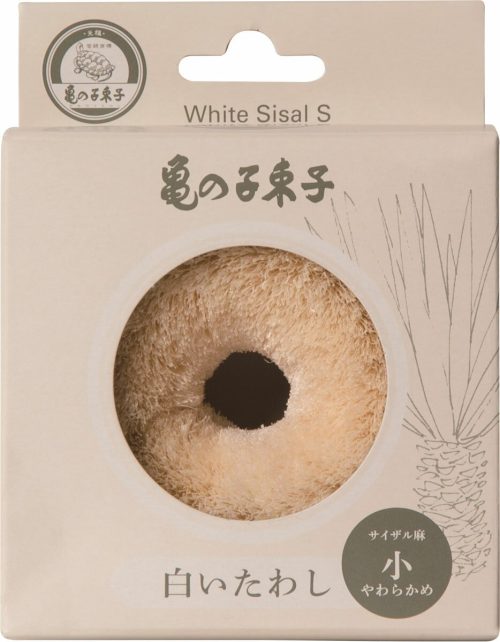 亀の子束子西尾商店 白いたわし サイザル麻 小