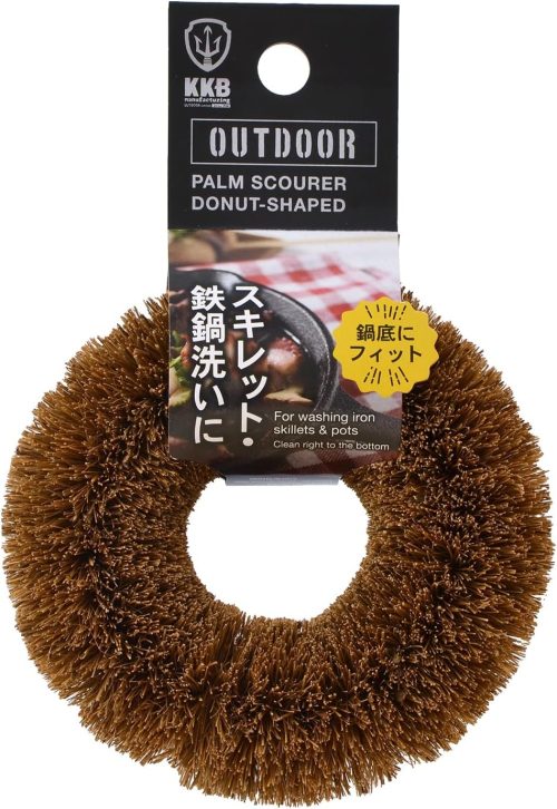 コクボ(KOKUBO) アウトドア パームたわし ドーナツ ブラウン KO-006