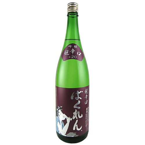 亀の井酒造 くどき上手 吟醸酒 超辛口 ばくれん