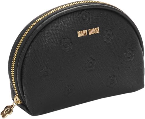 マリークヮント(MARY QUANT) シンプルエンボスデイジーラウンドポーチ 2688543940100