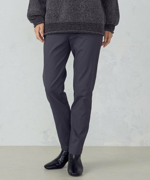 コムサモデルズ(COMME CA MODELS) 美しいベーシックパンツ 裏起毛 ハイテンションパンツ
