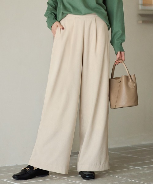 ヴィオラエヴィオラ(Viola e Viola) あったか裏地コーデュロイパンツ