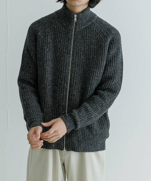 アーバンリサーチ(URBAN RESEARCH) シルクネップドライバーズニット