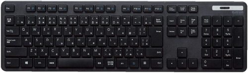 エレコム(ELECOM) 無線薄型フルキーボード TK-FDM110TX 2019