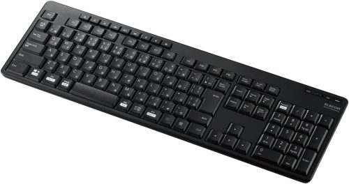 エレコム(ELECOM) 無線静音フルキーボード TK-FDM116SKT 2021