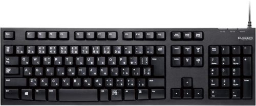 エレコム(ELECOM) USB接続 スタンダードキーボード TK-FCM062 2013