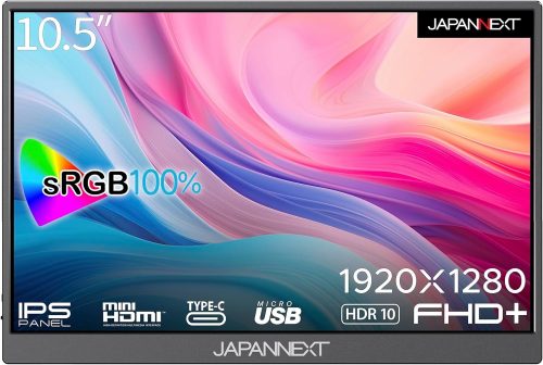 JAPANNEXT 10.5インチ JN-MD-IPS105FHDPR 2023