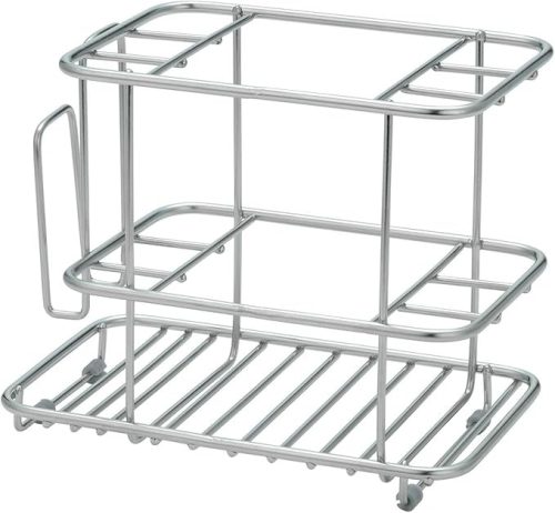 レック(LEC) ステンレス 歯ブラシスタンド 置き型 BB-083