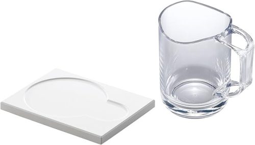 ライクイット(like-it) 水が切れるスタンドマグ&ドライトレー