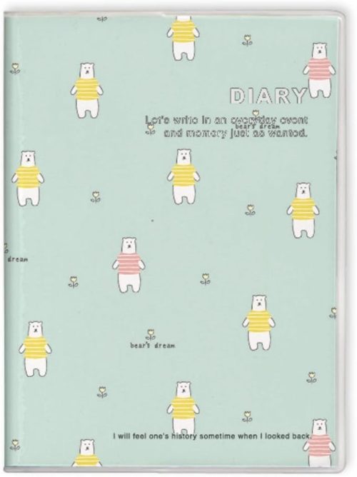 エムプラン 日記帳 シンプル プティトゥ ポーラーベア 200749-73