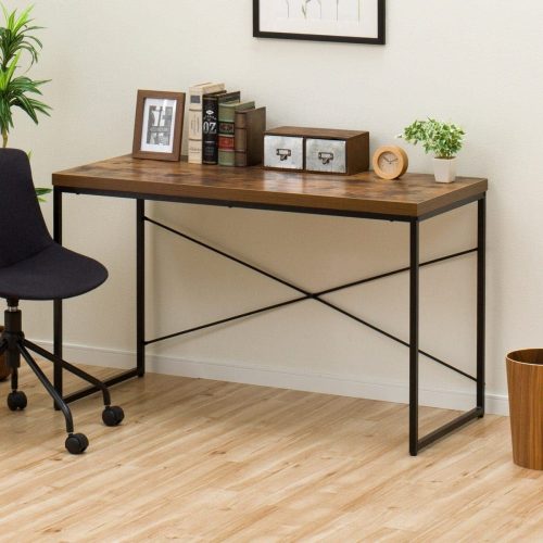 ニトリ(NITORI) デスク N ステイン 幅120cm BR 6200337