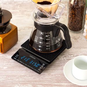 コーヒースケールのおすすめ15選。おしゃれなデザインでキッチンになじむアイテムも