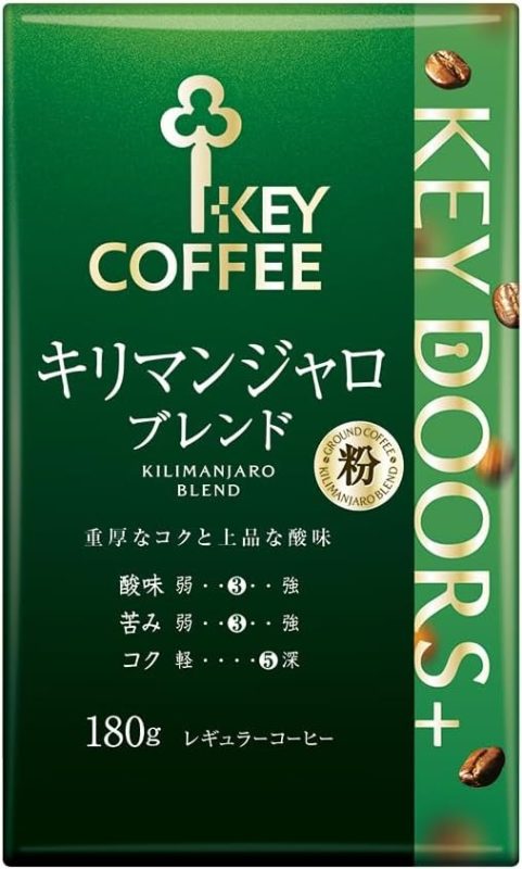 キーコーヒー(KEY COFFEE) KEY DOORS+ キリマンジャロブレンド