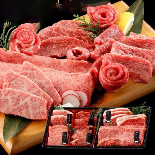 牛兵衛 黒毛和牛 国産牛 6種 2段重 焼肉セット