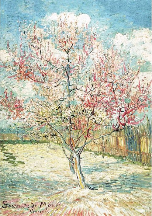 MISITU ジグソーパズル 2000ピース パズル フィンセント・ファン・ゴッホ 花咲く桃の木