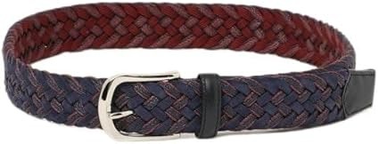 メンズビギ(MEN’S BIGI) スエードレザー×コットンコードメッシュベルト