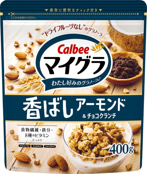 カルビー マイグラ香ばしアーモンド&チョコクランチ