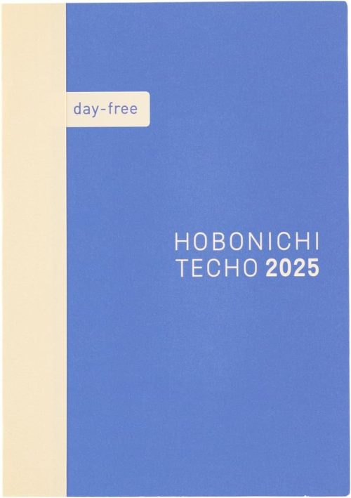 ほぼ日手帳 2025 手帳本体 day-free A6 1日1ページ 1月 月曜はじまり