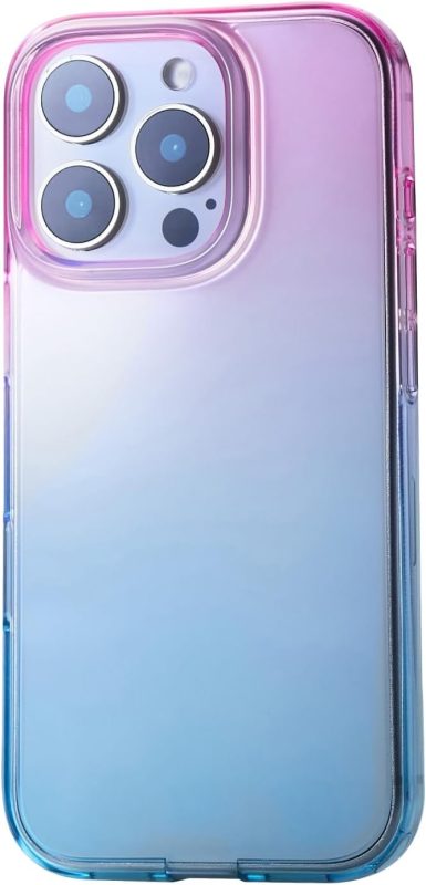 エレコム(ELECOM) iPhone 16 Pro meliano ソフトケース グラデーションカラー PM-A24CUCWCPNBU