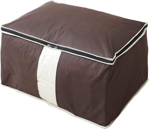 アイメディア(Aimedia) 炭入り消臭羽毛布団収納ケース タテ型 D A-02