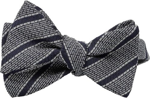 シップス(SHIPS) Puccini フォーマル レジメンタルストライプ 蝶ネクタイ