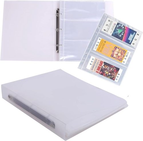 Anopono チケット収納保管ファイル 大容量 40ページ 240枚収納