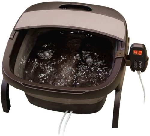 サンコー(THANKO) お湯捨て簡単! 加熱式折りたたみフットバス あし~ゆ TK-FOT21