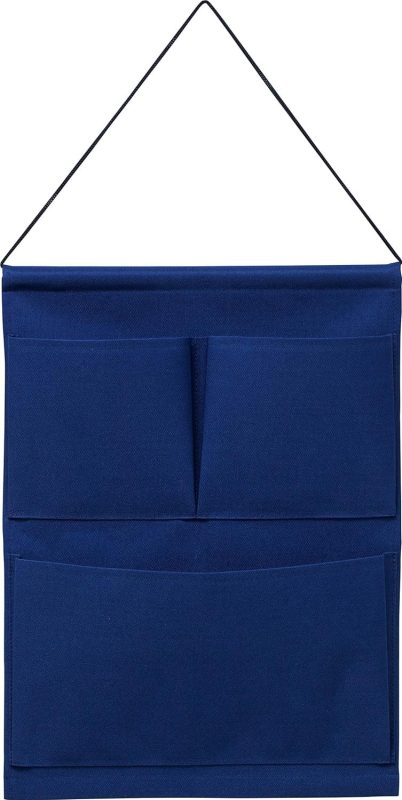 アストロ 壁掛けポケット ネイビー 611-42