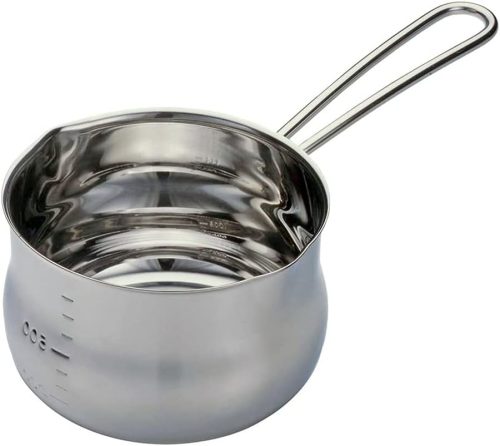 下村企販(shimomurakihan) ステンレスミルクパン ワイヤーハンドル 12cm 14966