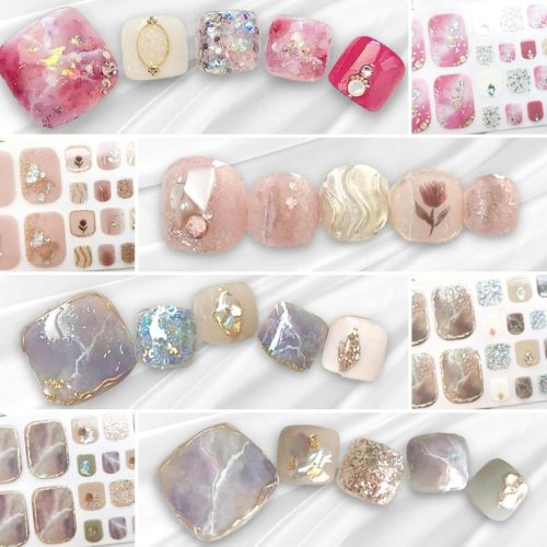 カラーバード(COLORBIRD) フットネイルシール