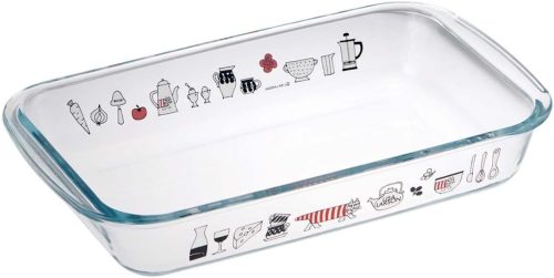 スケーター(Skater) オーブン耐熱ガラス皿 長角 1500ml 627606