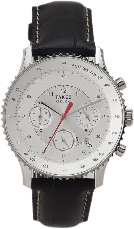 タケオキクチ(TAKEO KIKUCHI) Made in JAPAN クロノグラフ ウォッチ 070-01455