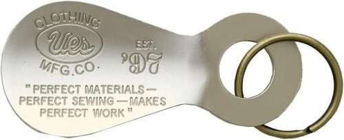 ウエス(UES) 真鍮 靴べら型 キーホルダー SH