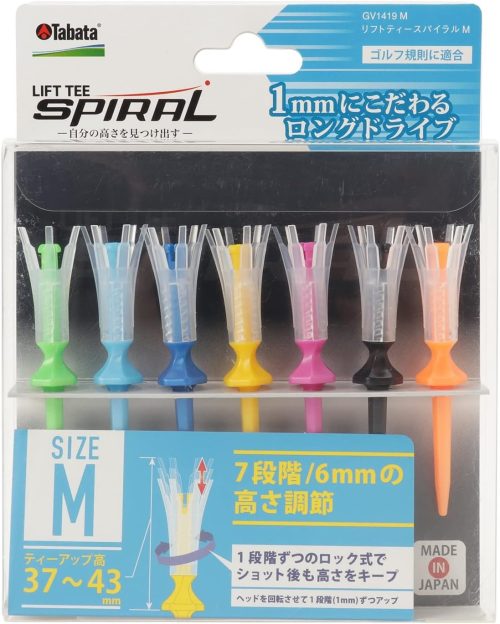 タバタ(Tabata GOLF) LIFT TEE SPIRAL GV1419