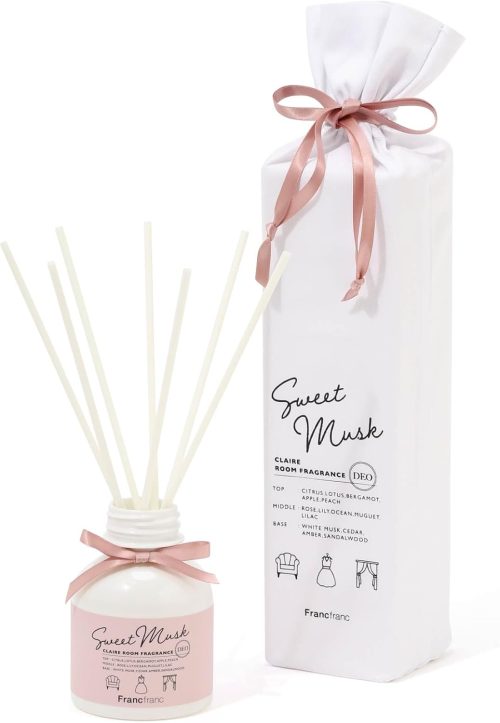 フランフラン(Francfranc) クレア 消臭 フレグランス ピンク スイートムスク 1105120019921