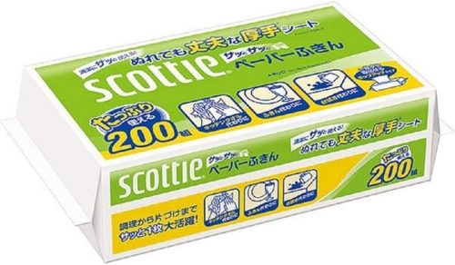 スコッティ(scottie) ファイン ペーパーふきん サッとサッと