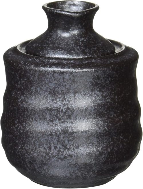 セトモノホンポ(Setomonohonpo) 銀黒酒燗器