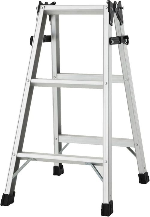 長谷川工業 アルミ軽量はしご兼用脚立 天板トレー付 RC2.0-09