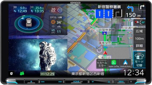 ケンウッド(KENWOOD) 9V型AVナビゲーション 彩速ナビ MDV-M911HDL