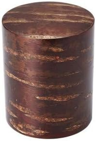 冨岡商店 茶筒 平型 無地 001011