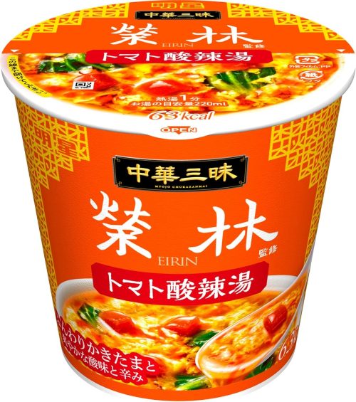 明星食品 中華三昧 赤坂榮林 麺なしトマト酸辣湯