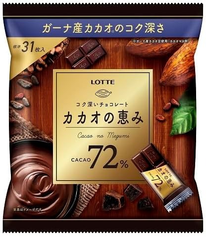 ロッテ(LOTTE) カカオの恵み72%
