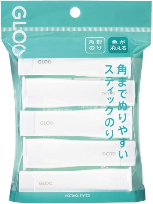 コクヨ(KOKUYO) GLOO グルー スティックのり 色が消える タ-G311N