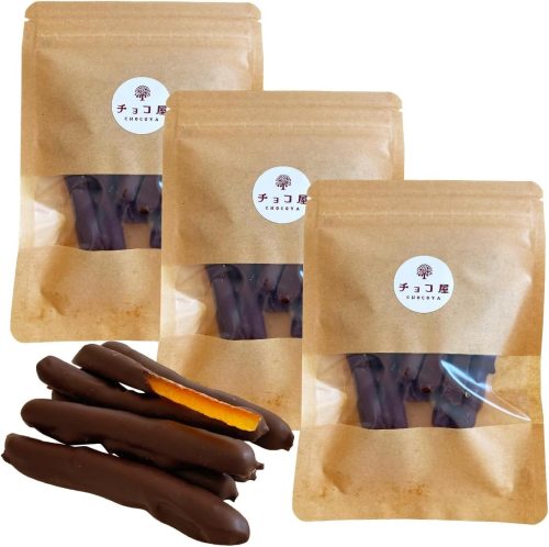 フクイ チョコ屋 ハイカカオ オランジェット カカオ80%