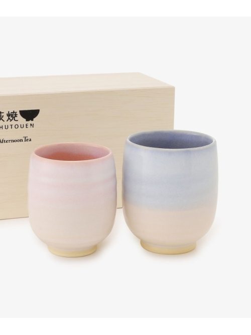 アフタヌーンティー(Afternoon Tea) 萩焼湯呑ペアセット 24101041