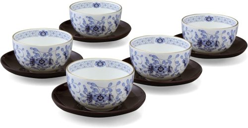 ナルミ(NARUMI) ミラノ 汲み出し揃い 茶たく付 5客セット 9682-23029