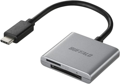 バッファロー(BUFFALO) USB 3.2 Gen 1 Type-C接続 カードリーダー BSCR110U3C