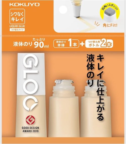 コクヨ(KOKUYO) グルー 液体のり シワなくキレイ タ-GM821